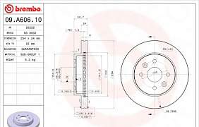 Brembo 09.A606.10 - Фото #1