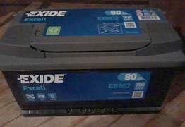 Exide 80ah емкость 700 А (EN) каталогN EB802 - Фото #2