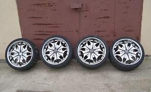 Диски с резиной Mercedes Diablo teardrop R20 - Фото #1
