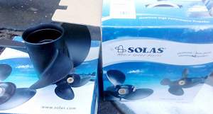 Винт на лодочный мотор solas YE 3-14.3*21RB новый - Фото #2