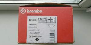 Передние колодки Brembo P 85 072. Покупались на Sk - Фото #1