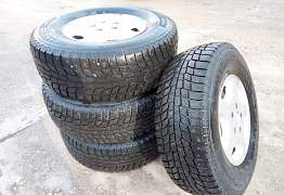 Зимние шипованные колеса 265/70R16 Mercedes G - Фото #2