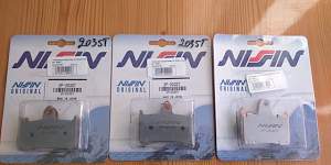 Новые тормозные колодки nissin - Фото #1