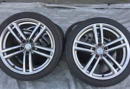 Японские Диски с резиной 8.5 jj 245/40/19 Nissan E - Фото #2