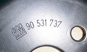 Шкив помпы Opel - Фото #2