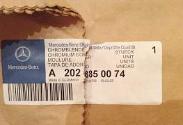 Накладка заднего бампера хром A2028850074 W202 - Фото #2