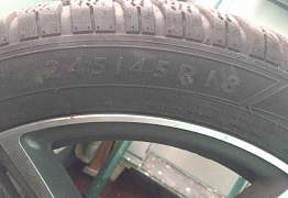 Dunlop 245/45 R18 M+S 100 V runflat SP winterSport - Фото #2