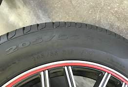 205/55 r16 резина Pirelli гольф 7 golf 7 диски - Фото #3