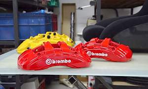 Комплект тормозов Brembo 6 поршней, роторы 365мм - Фото #2