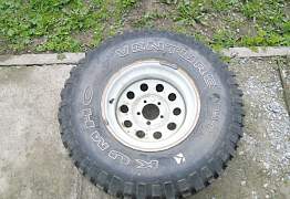 Колесо УАЗ, диск,резна Kumho venture M/T,OFF-road - Фото #1