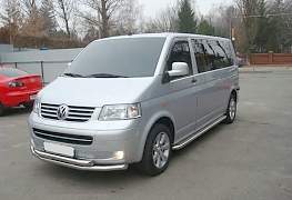 Пороги Volkswagen Transporter T5 Omsa Moonpart d60 - Фото #1