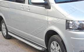 Пороги Volkswagen Transporter T5 Omsa Moonpart d60 - Фото #5