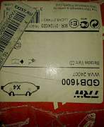 Колодки тормозные комплект TRW GDB 1600 Mercedes B - Фото #2