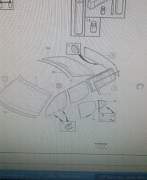 Стекло передней левой двери для Volvo s60 30674338 - Фото #2