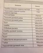 Наконечник рулевой тяги 2 шт(для Митсубиси L300) - Фото #1