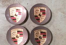 Комплект колпачков в диски Porsche оригинал - Фото #1