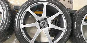 4x114,3 ET38 7.5 AVS Model 7, triangle 225/45 r18 - Фото #5