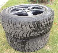 Зимние шины dunlop 255/55/R18 на литых дисках - Фото #3