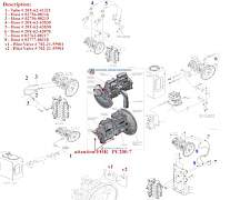 Гидравл. насос H3V112DTK(Корея) на KomatsuPC200-7 - Фото #4