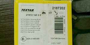 Колодки Textar 2187202 - Фото #2