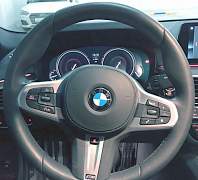 Руль BMW G30, М-пакет, подогрев, без подушки - Фото #1