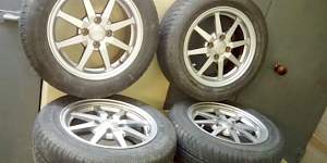 Кованые диски Slik на резине Michelin - Фото #1