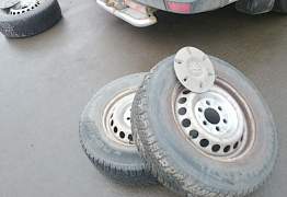 4 зимние колеса VW Crafter 225/70 R16 Nokian Hakka - Фото #1