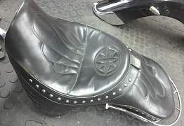 Yamaha wild star road star крыло бак седло хром на - Фото #5