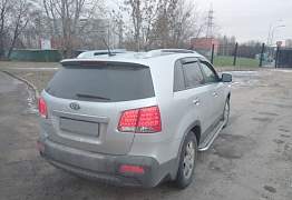 Пороги,защита порогов, подножка. KIA Sorento - Фото #1