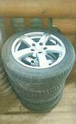 Шины Michelin 195x55x16 на дисках Sad r16/5x112/50 - Фото #3