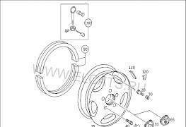 Болт для литых дисков Mercedes Benz A1404000170 - Фото #3