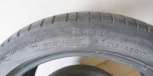 Шины летние б/у Michelin Primacy HP 215/45 R17 - Фото #3