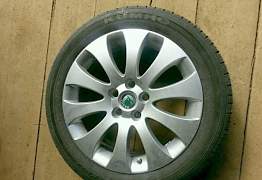 Колеса летние шины 7.0Jx17 ET49 Skoda, Volkswagen - Фото #1