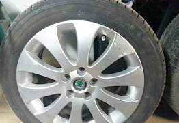 Колеса летние шины 7.0Jx17 ET49 Skoda, Volkswagen - Фото #4
