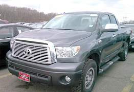 Пороги черные Toyota tundra - Фото #2
