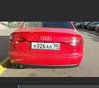 Ауди А4 B8 8К 2009 г. в. задние фонари, глушитель - Фото #2