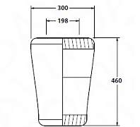 Пневматическая рессора Firestone W01 095 0009 - Фото #4