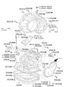 Для toyota matrix, corola крышка АКПП - Фото #1