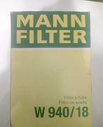 Масляный фильтр Mann Filter W940/18 - Фото #1