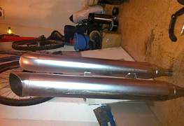 Глушитель Harley davidson V-rod Muscle - Фото #1