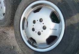 Диски liso 5x114.3 с резиной 205/70R15 - Фото #1