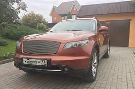 Решётка радиатора на Infiniti fx 35/45 - Фото #3