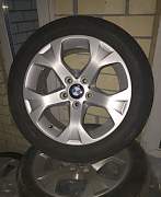 Диски BMW X1 с резиной Pirelli Run Flat 225/50/17 - Фото #1