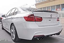 Диффузор bmw f30 M Performance под М4 выхлоп 2+2 - Фото #3