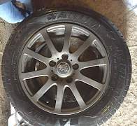 Barum brillantis 195/65 r15 на литых дисках - Фото #1