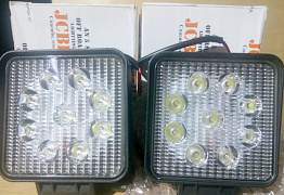 Диодные (LED) фары 27W 2700Lm - Фото #1