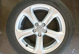 Audi диски R17 на летней резине Bridgestone - Фото #1