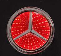 Эмблема диодная 3D Mercedes - Фото #1