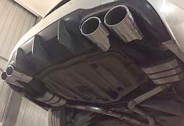 Выхлоп глушитель Mercedes c class amg - Фото #1