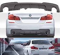 Юбка Диффузор M Performance BMW F10, 5-ка 1+1 и2+2 - Фото #1